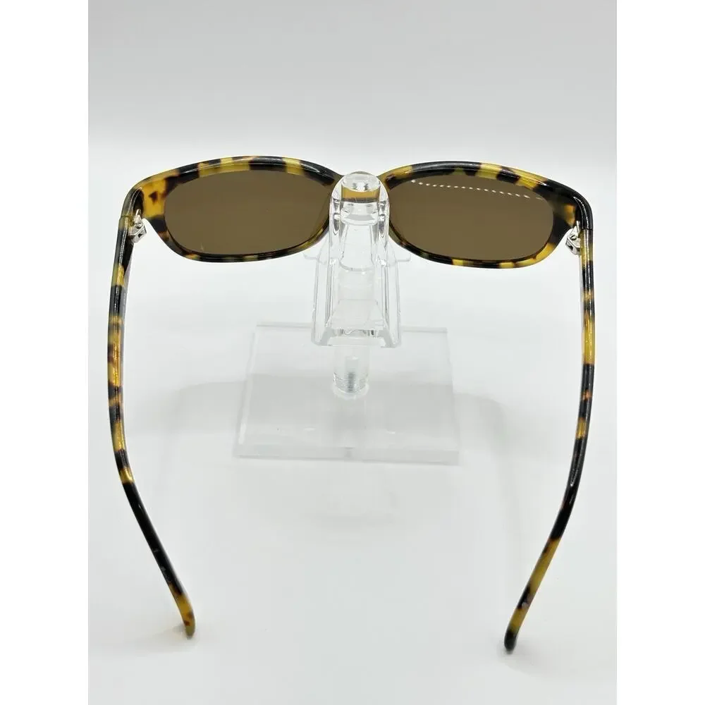 Talbots Oval Sunglasses Tortoise Brown Lenses Womens